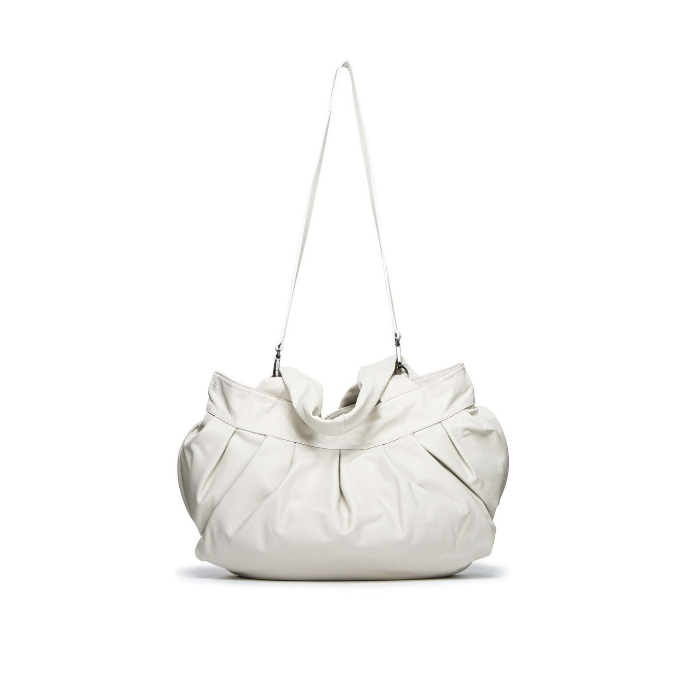 shopper MIA in pelle gesso 