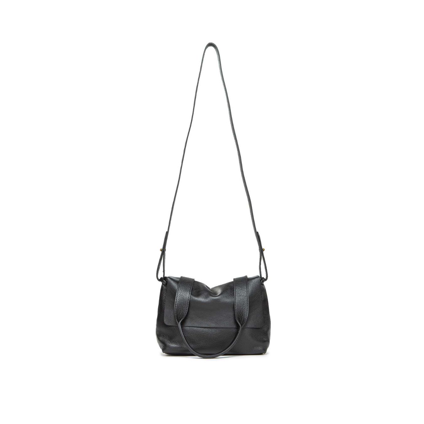 borsa MINI MAZUELA in pelle nera