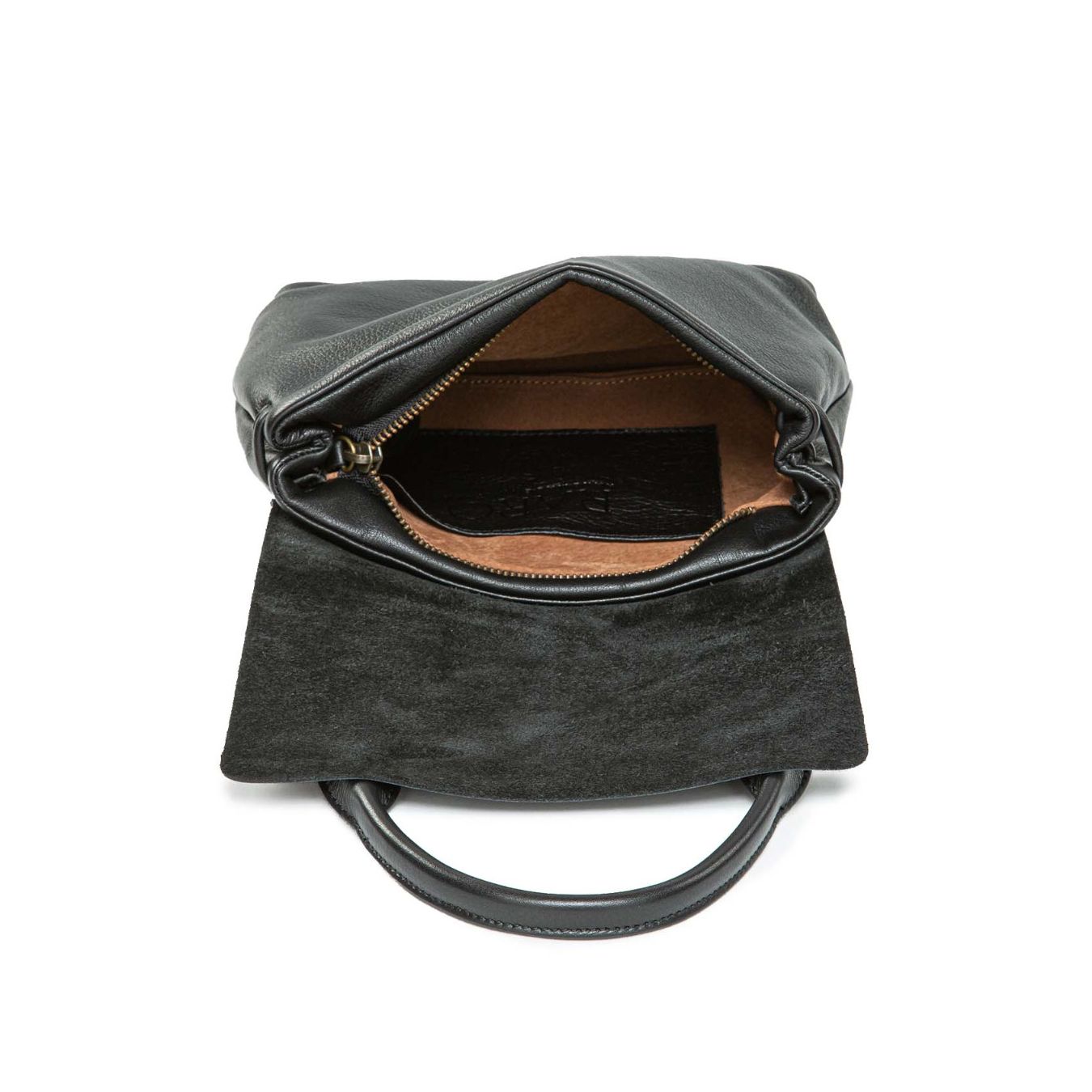 borsa MINI MAZUELA in pelle nera