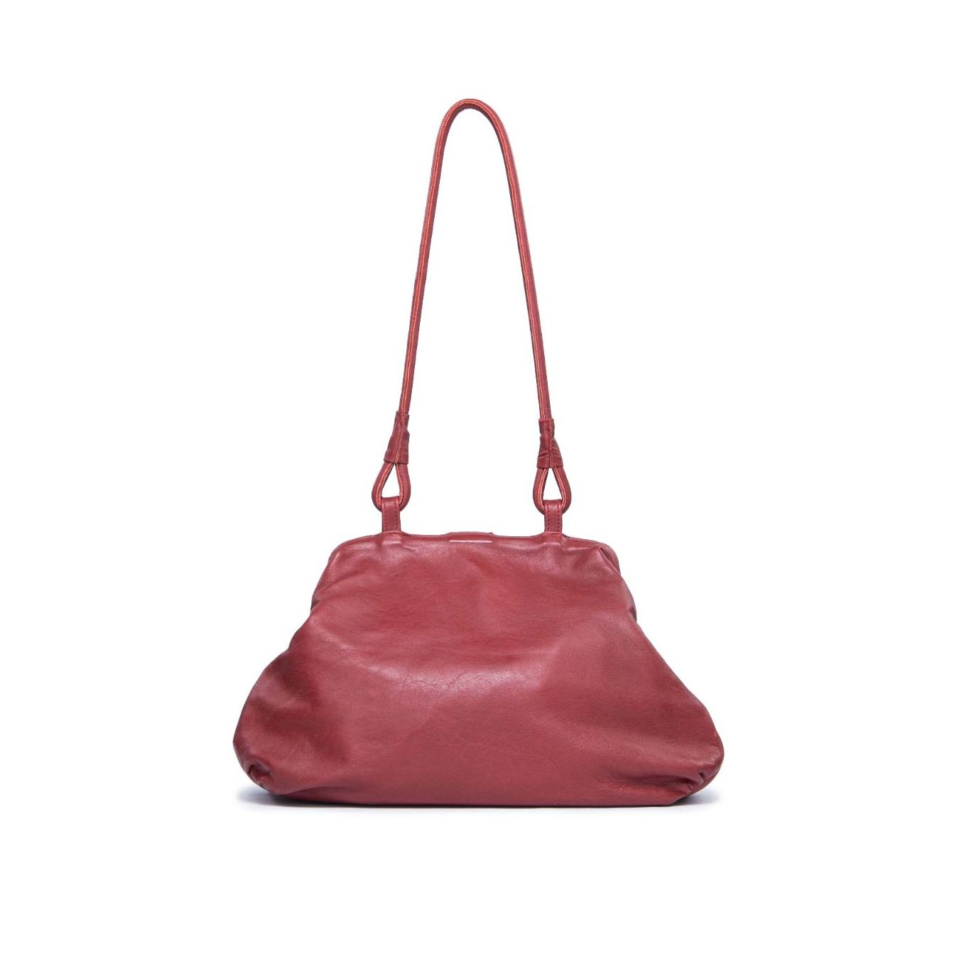 RARO borsa MISSI in pelle rossa