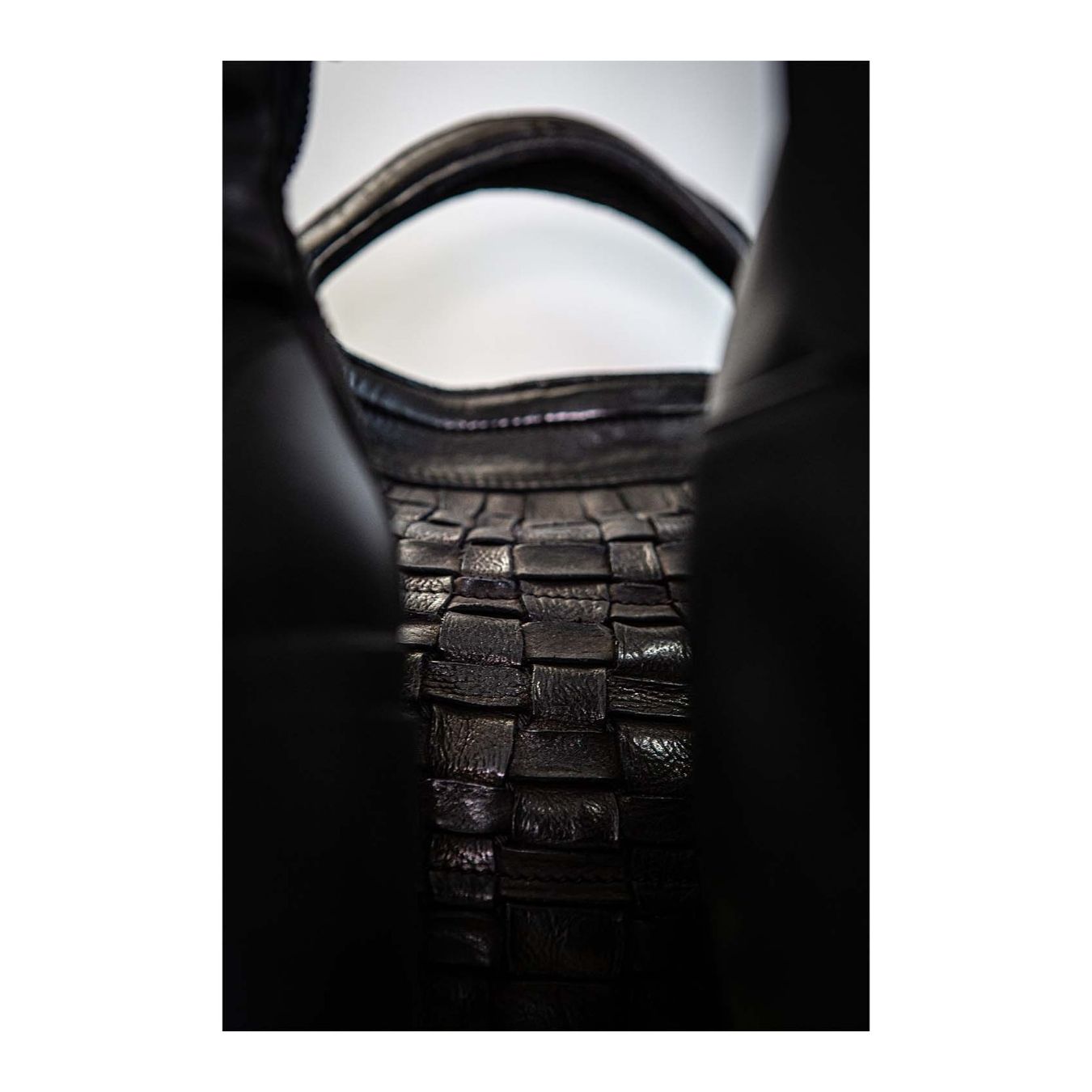borsa pelle nera