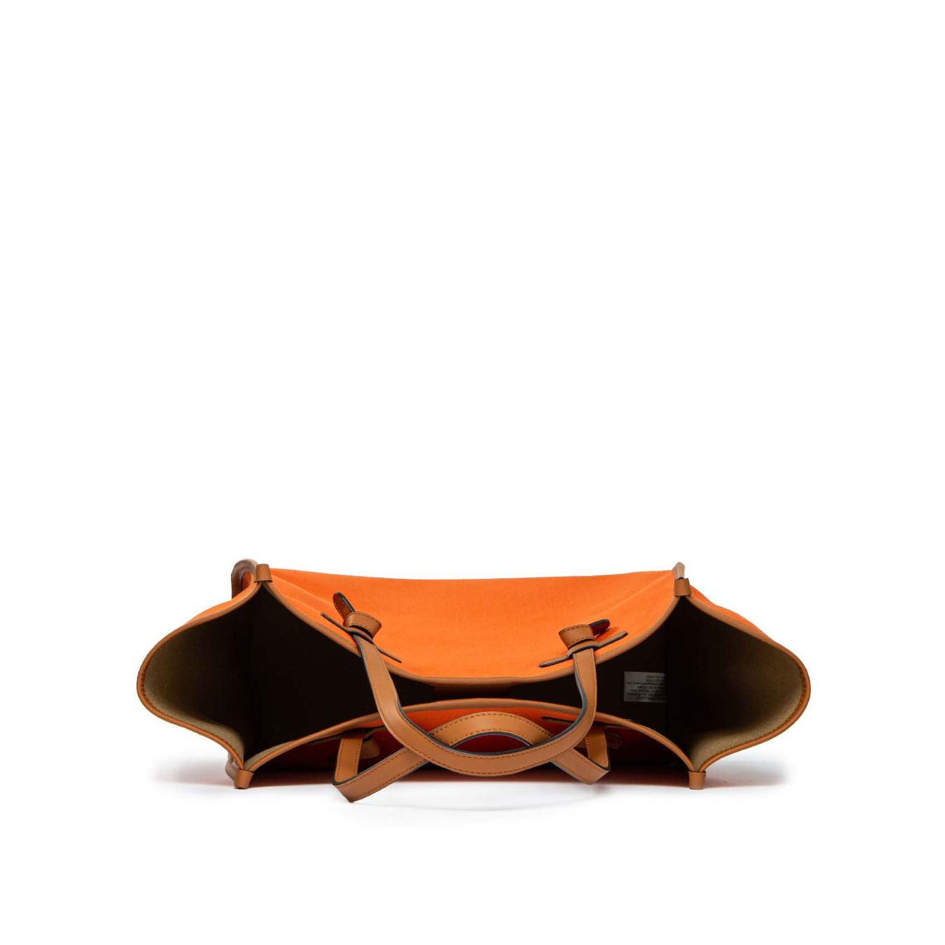 shopper MARCELLA in tessuto corallo 