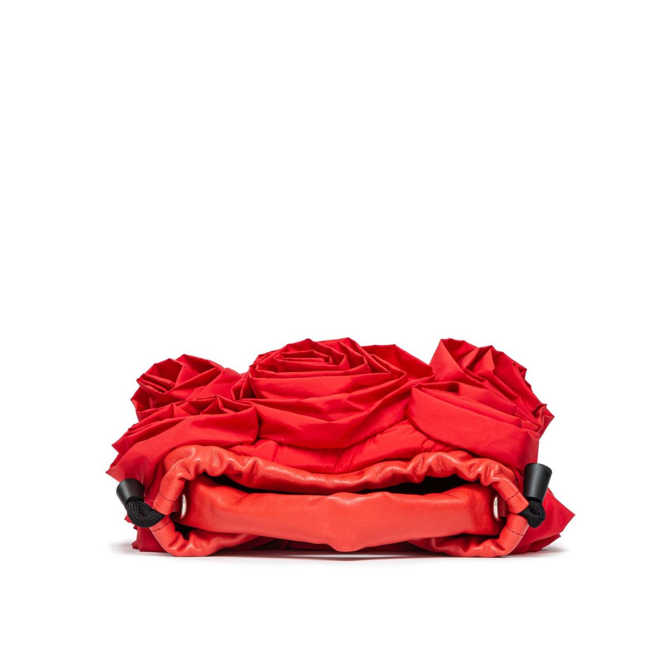 shopper in tessuto rosso 