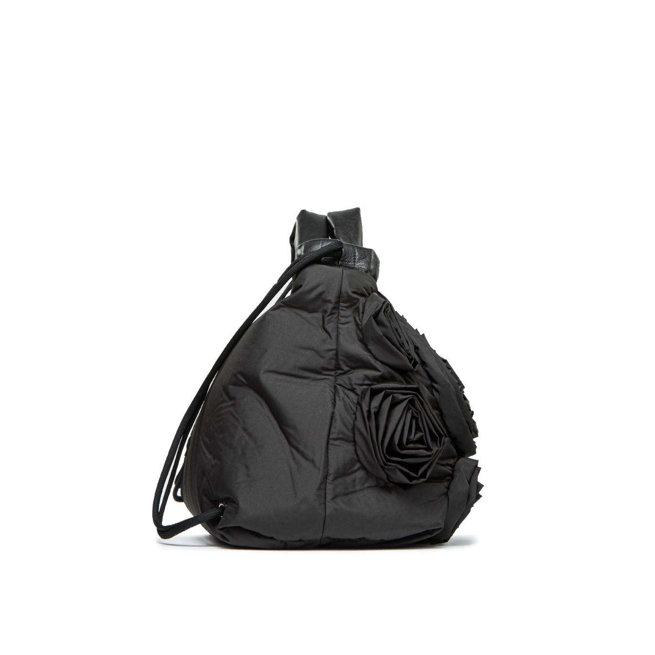VIC MATIÉ shopper in tessuto nero 