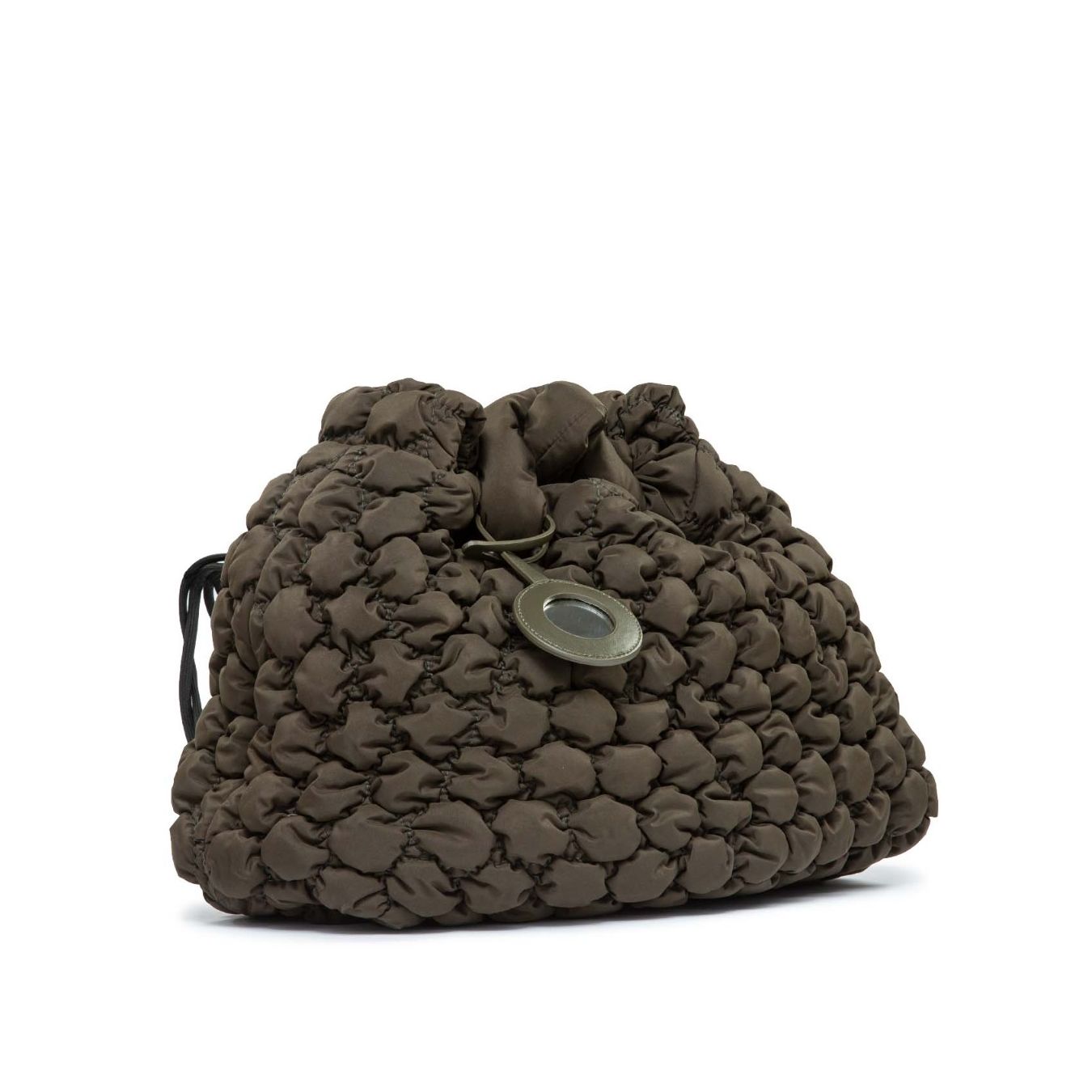 borsa zaino nylon trapuntato beige