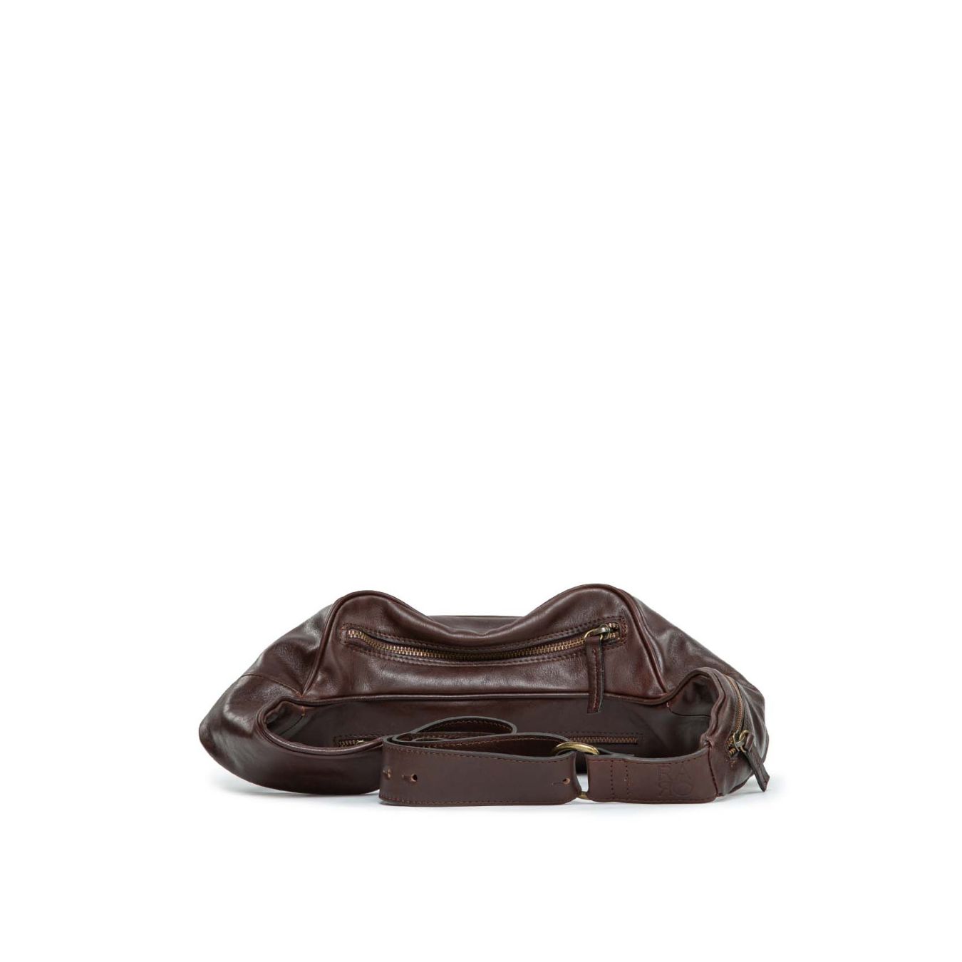 BORSUPIO in pelle marrone 