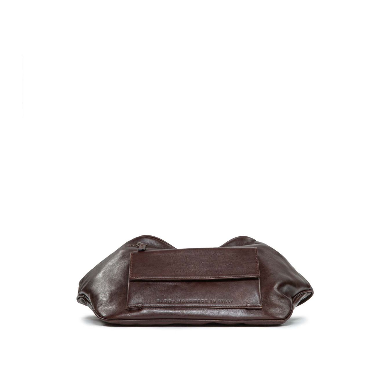 BORSUPIO in pelle marrone 