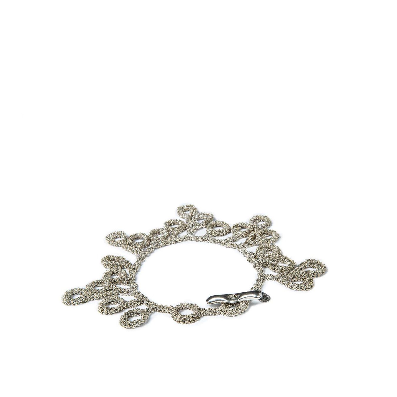 marcela salvador bracciale JUNKO in argento 925  chiusura gancetto