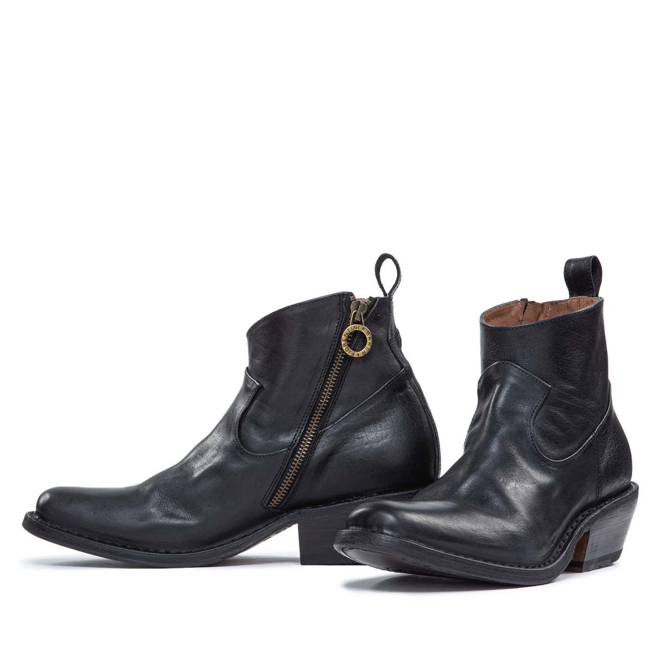 Fiorentini + Baker camperos CENT in pelle nera