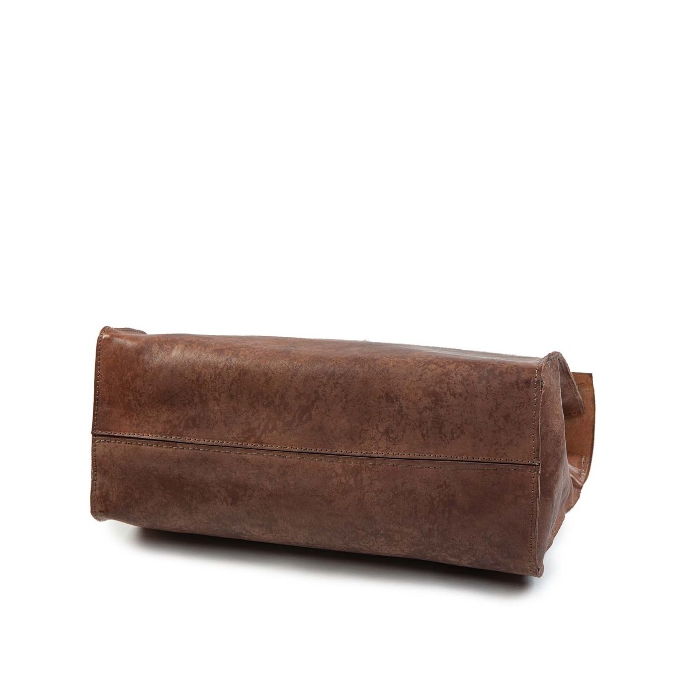 cartella DOCTOR in pelle brown  sotto
