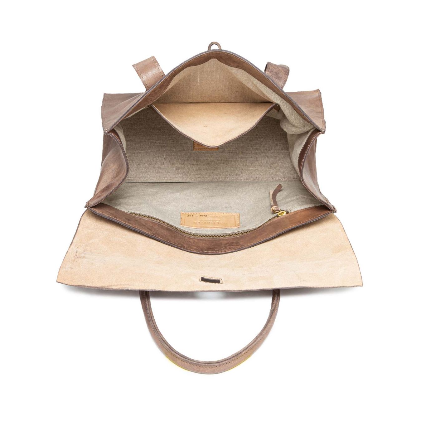 cartella DOCTOR in pelle light brown 