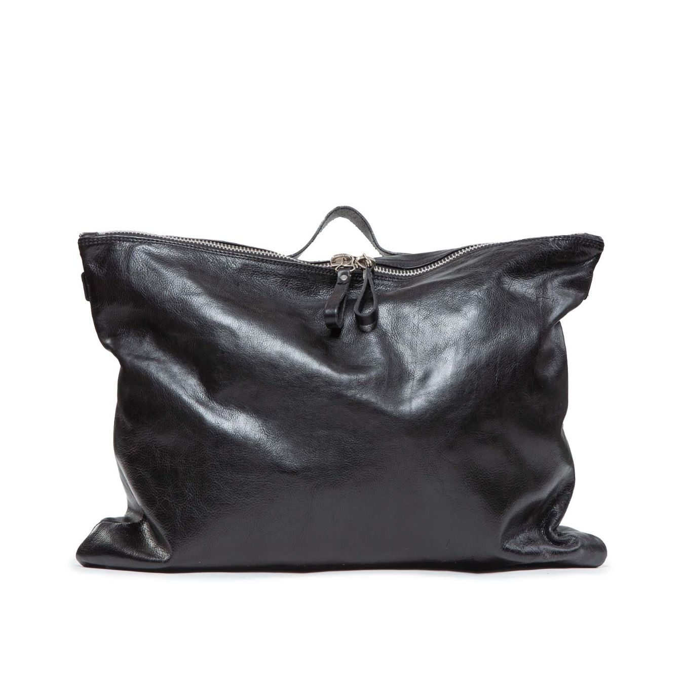 cartella FIRM in pelle nera 