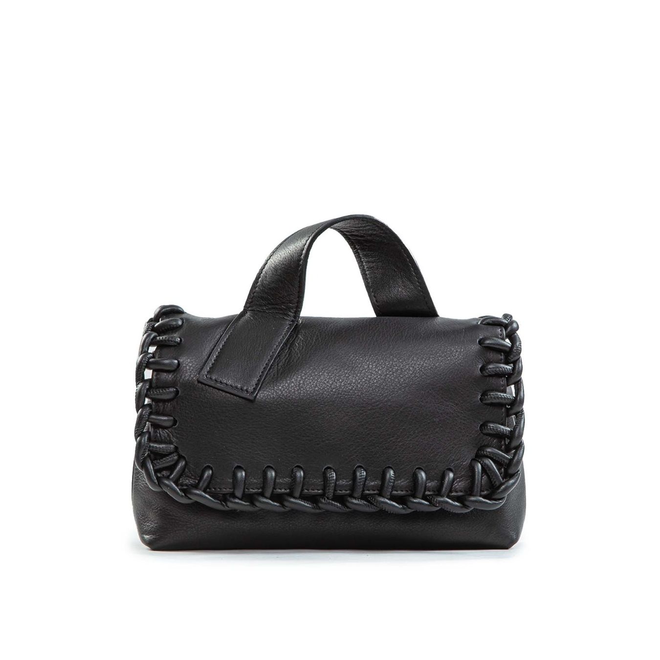 cartella KATE in pelle nera