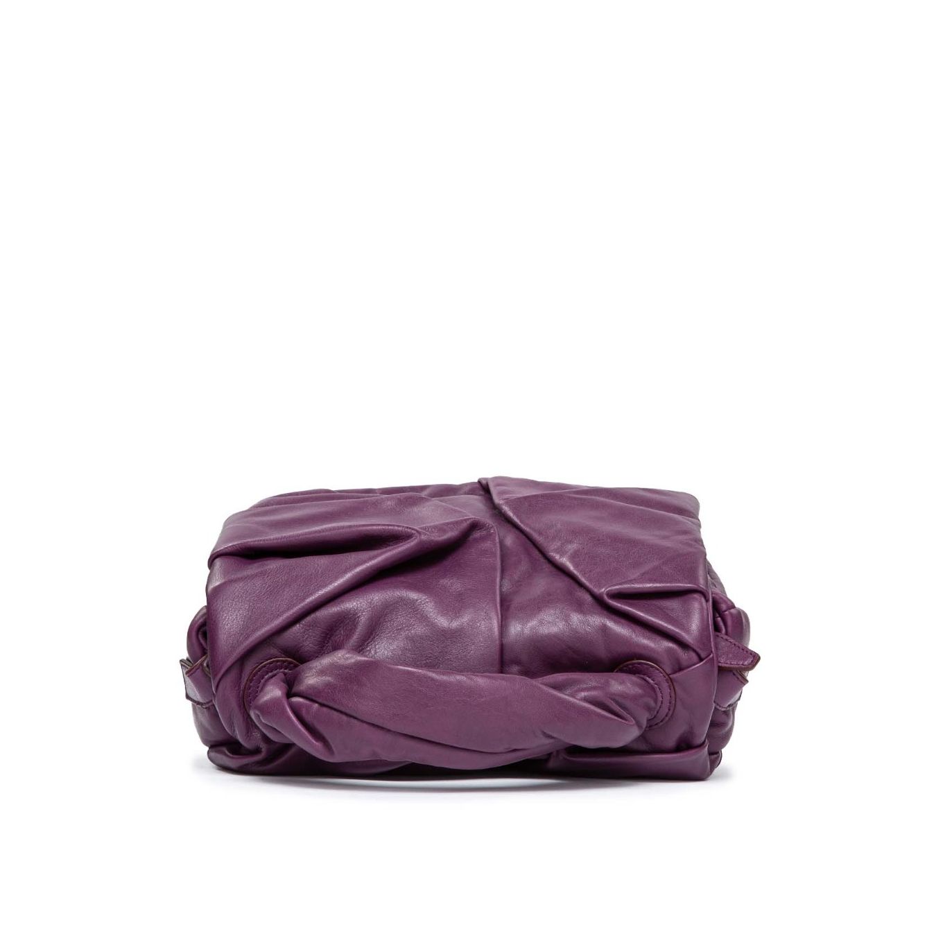 cartella design arricciato viola