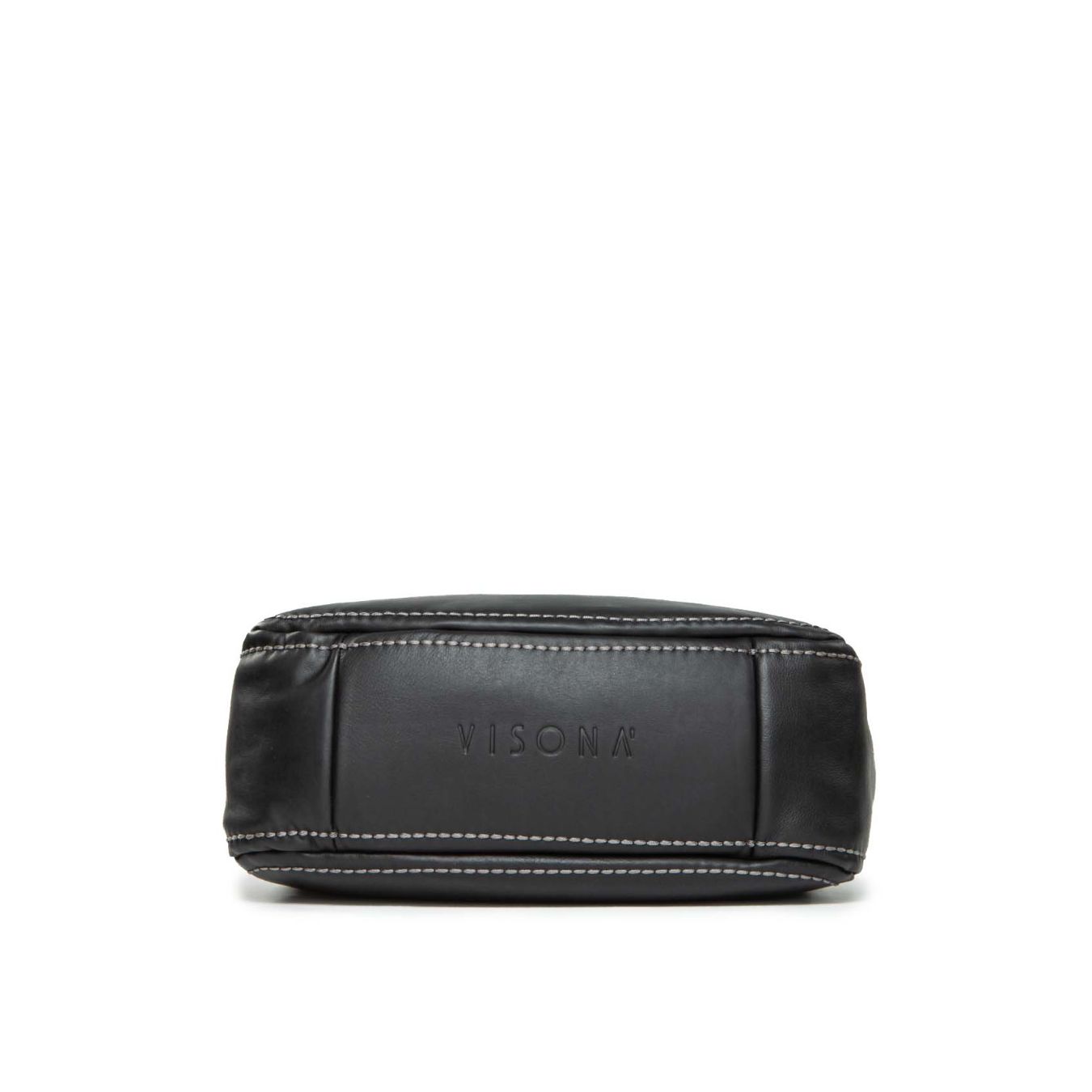 cartella puma in pelle nera