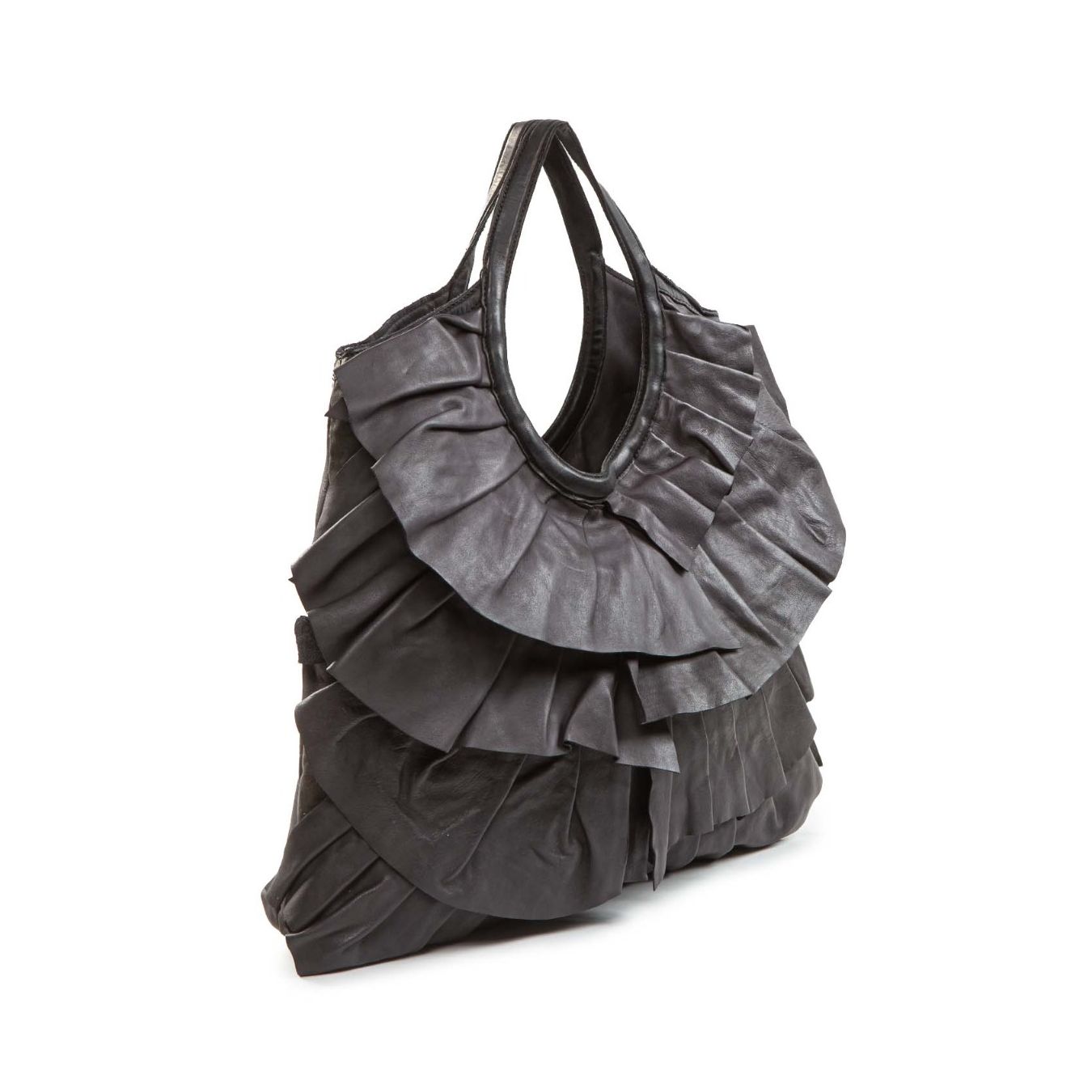 shopper ALICE con rouches  lato