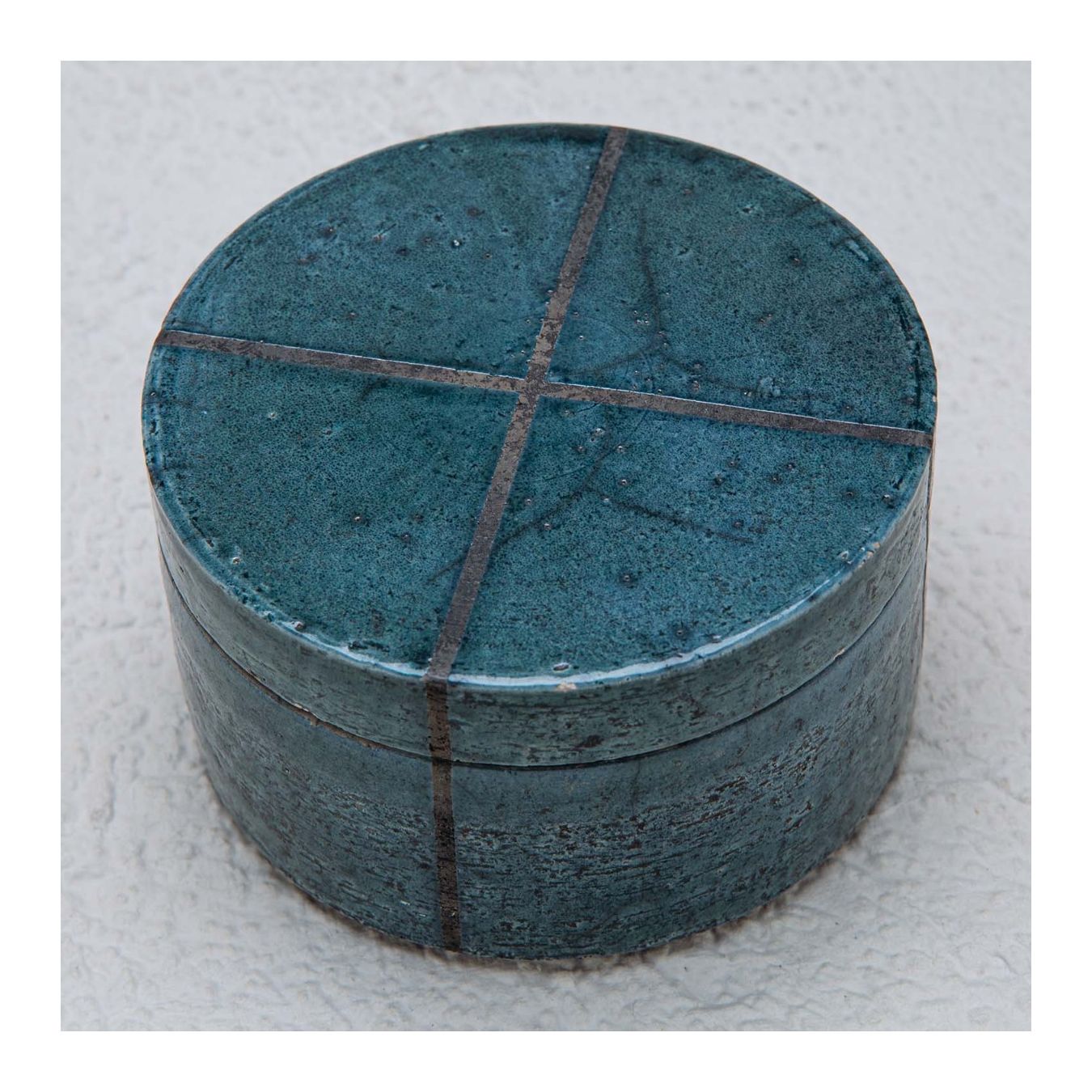 ceramica raku treasure verde