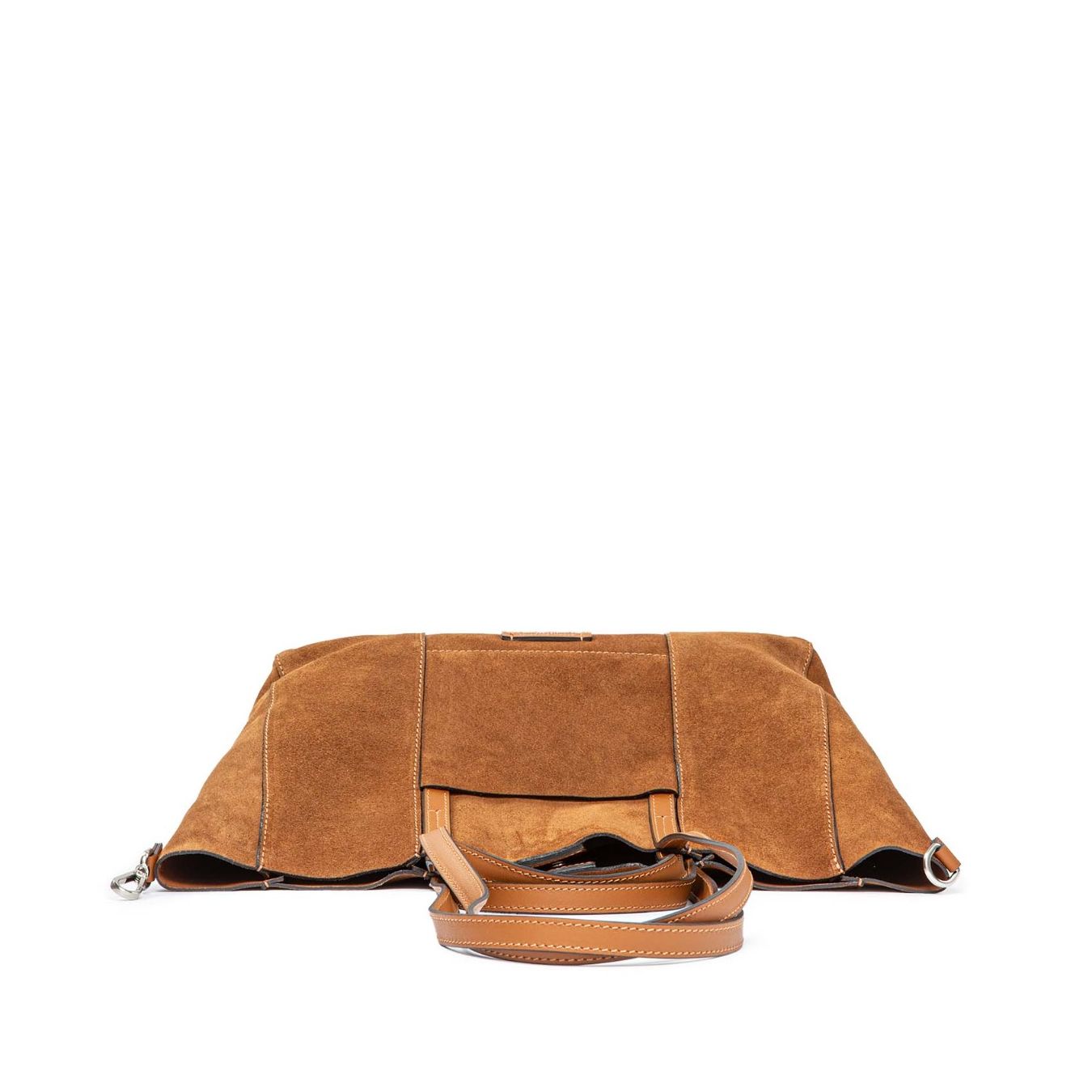 gianni chiarini borsa camoscio color cuoio