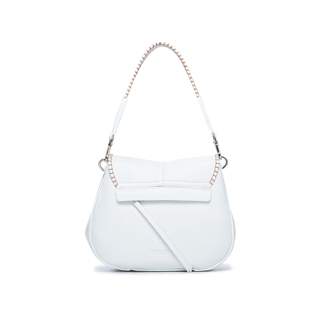 retro borsa bianca chiarini