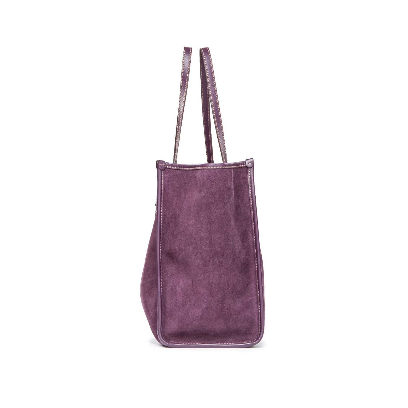 shopping bag pelle viola gianni chiarini