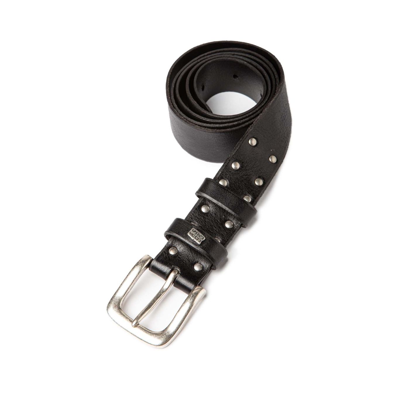 cintura pelle nera chiusa