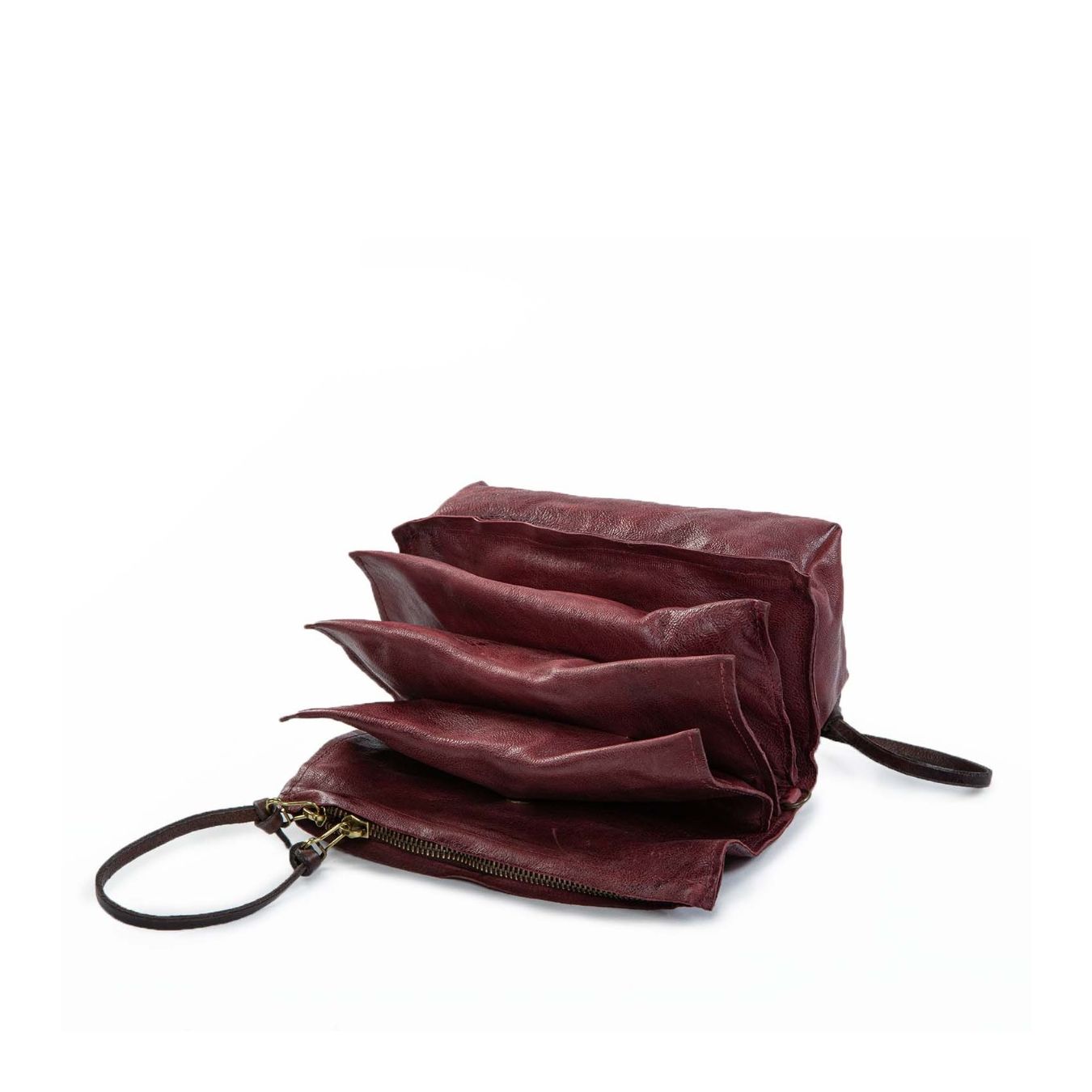 clucth soffietto in pelle madera sotto