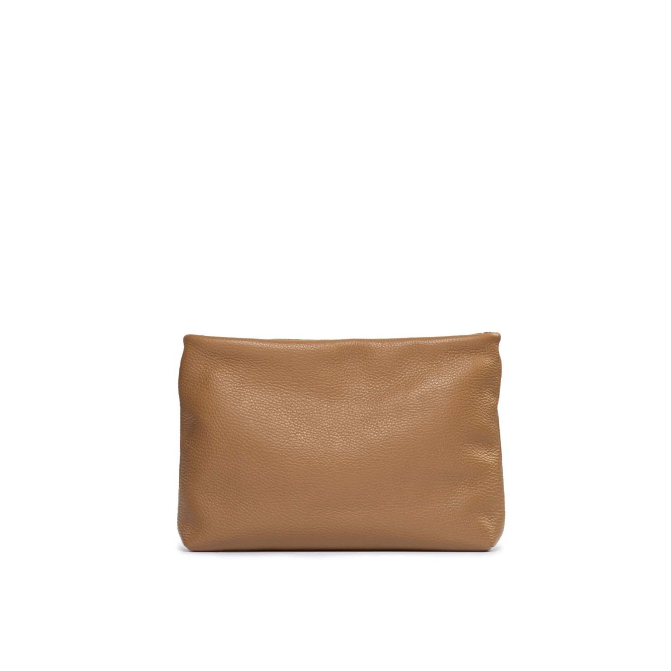 clutch brenda pelle cammello