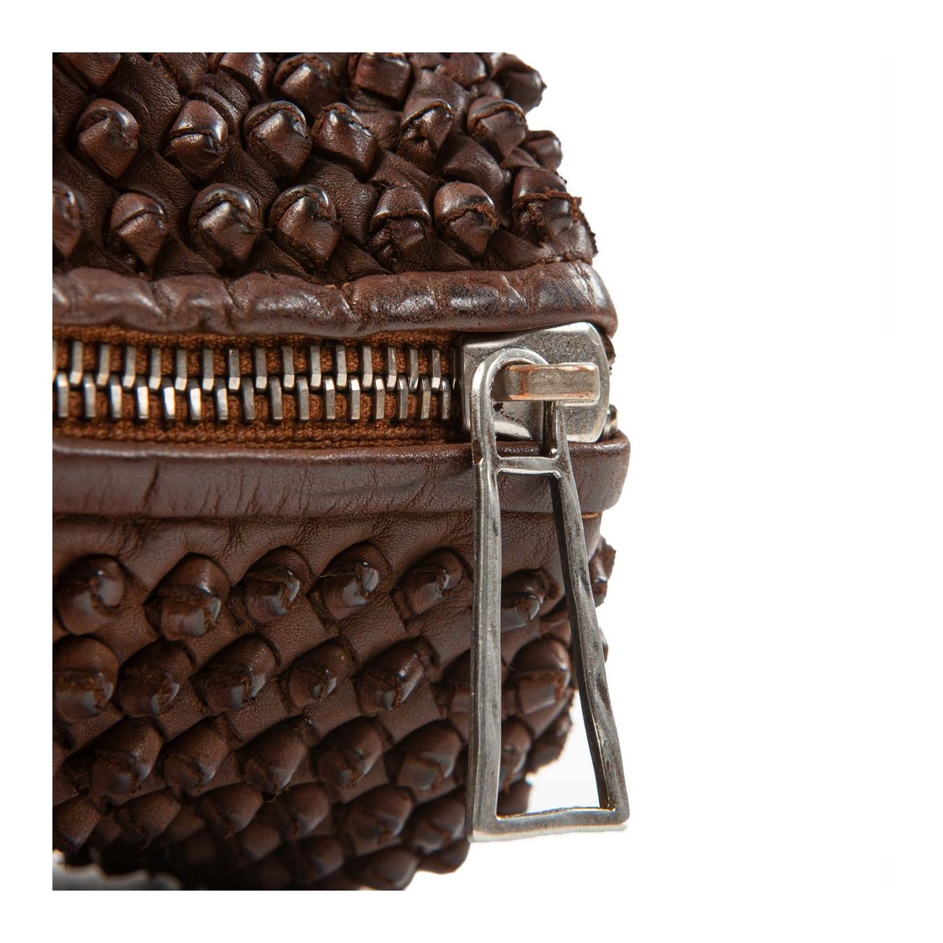 clutch CANDY nodi castagna chiusura