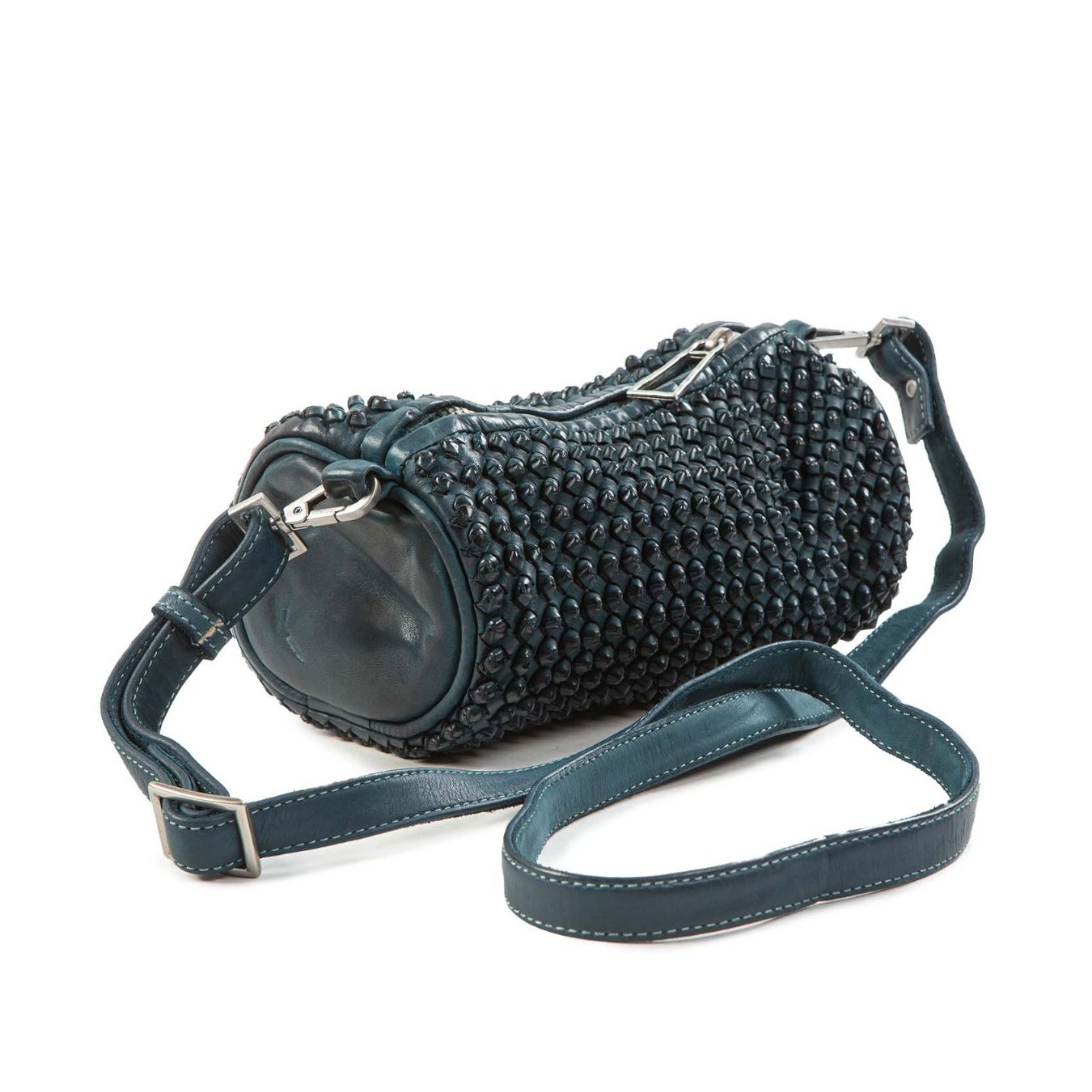 clutch CANDY nodi pavone con tracolla 