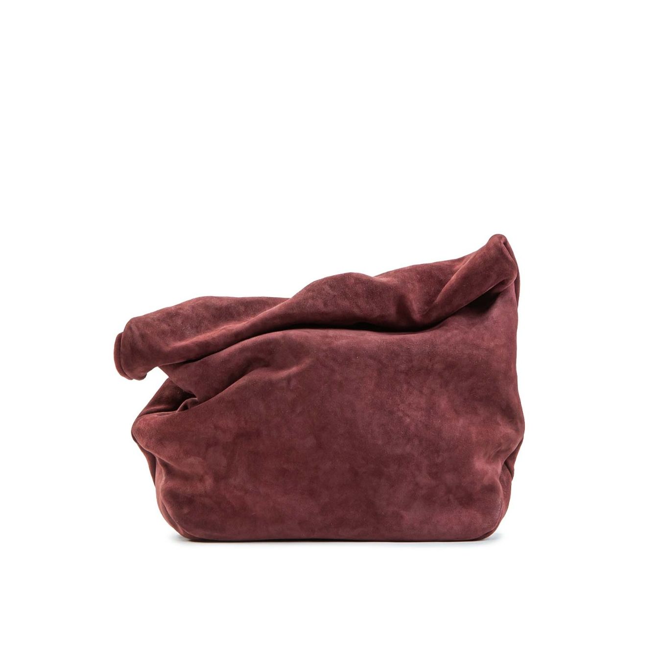 clutch in camoscio madera 