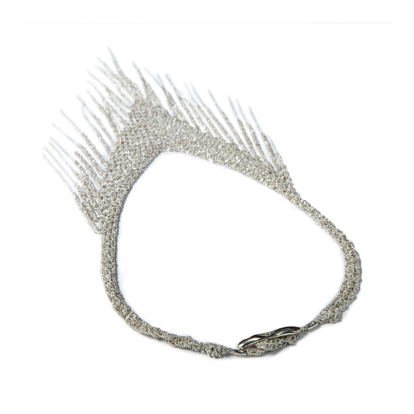 collana APACHE in argento bianco 