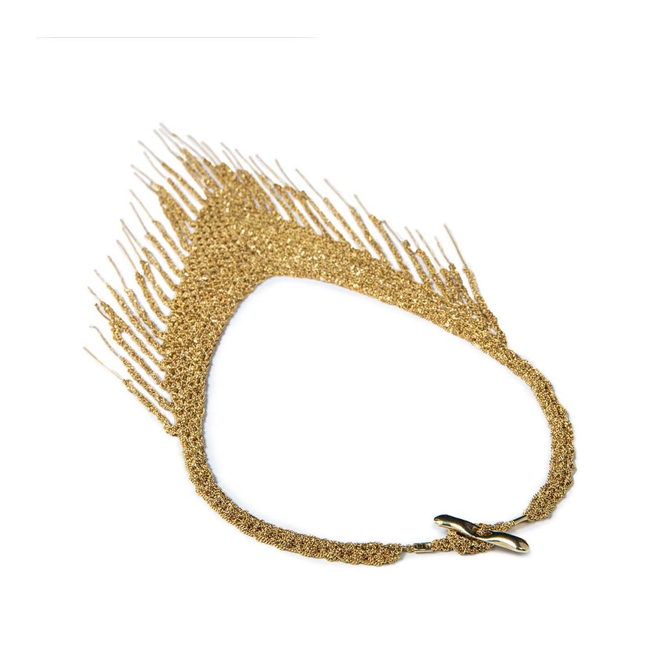 marcela salvador collana APACHE in argento con bagno in oro giallo gancio