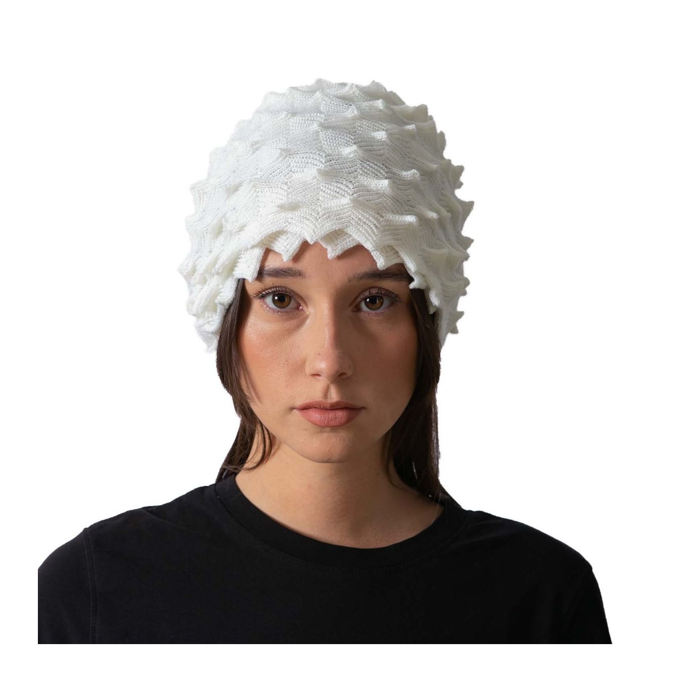 fascia EGG lana bianca 