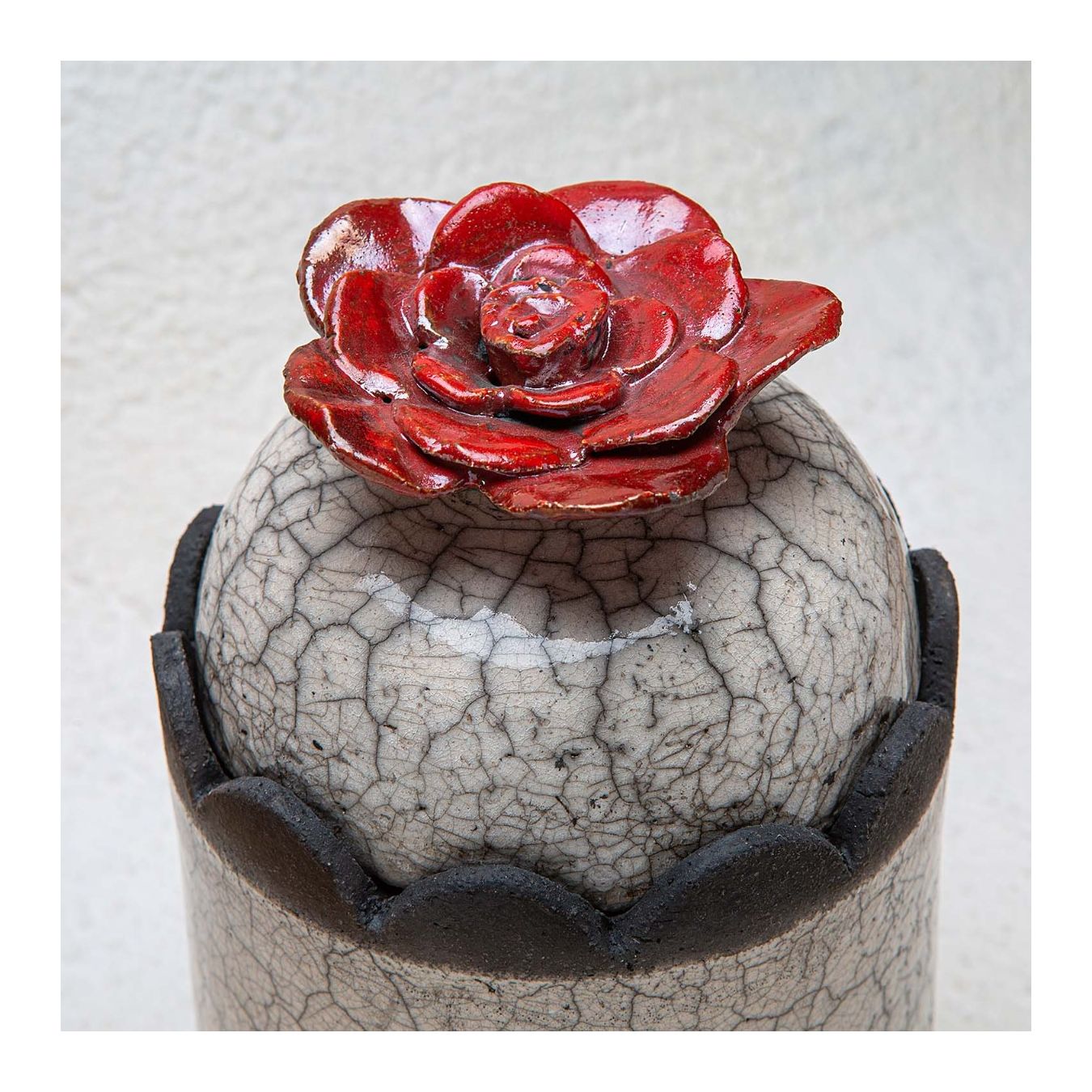 vaso CAMELIA bicolore fiore