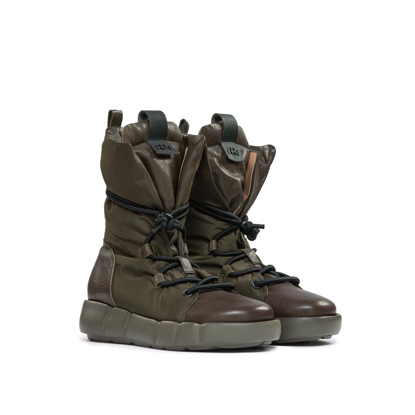 IXOS anfibio in tessuto tecnico verde kaki