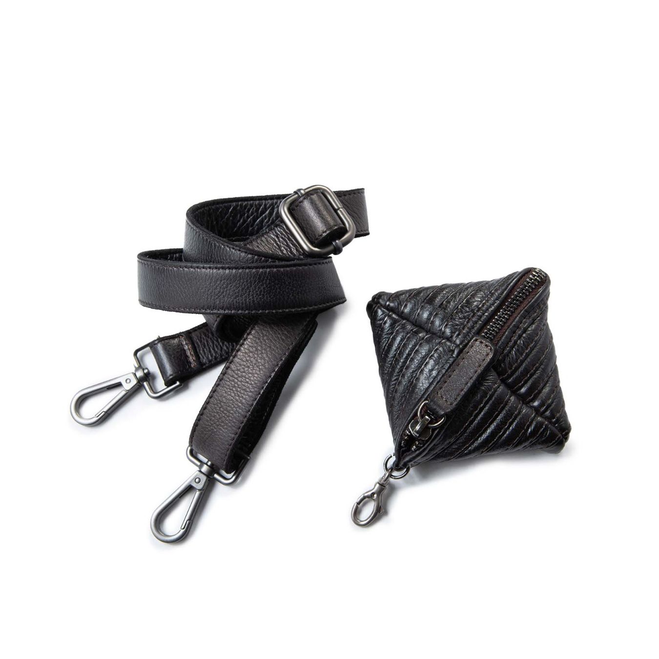 accessori tote camilla pelle nera majo 