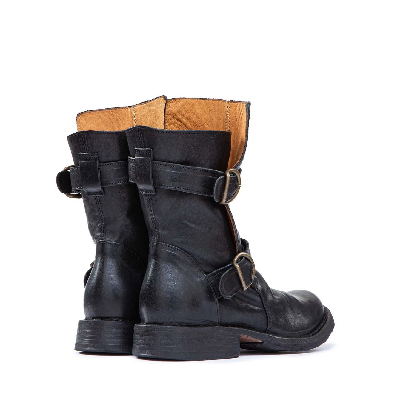 biker eternity 713 in pelle nera