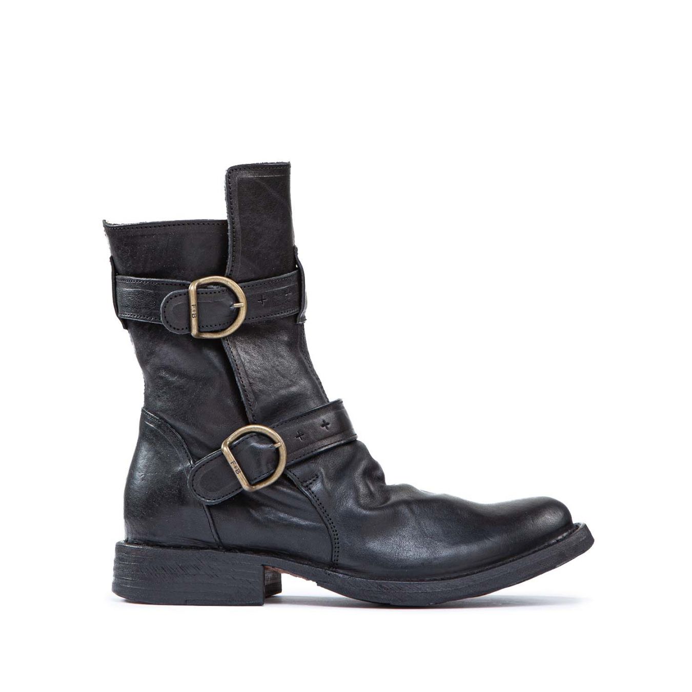 biker eternity 713 in pelle nera