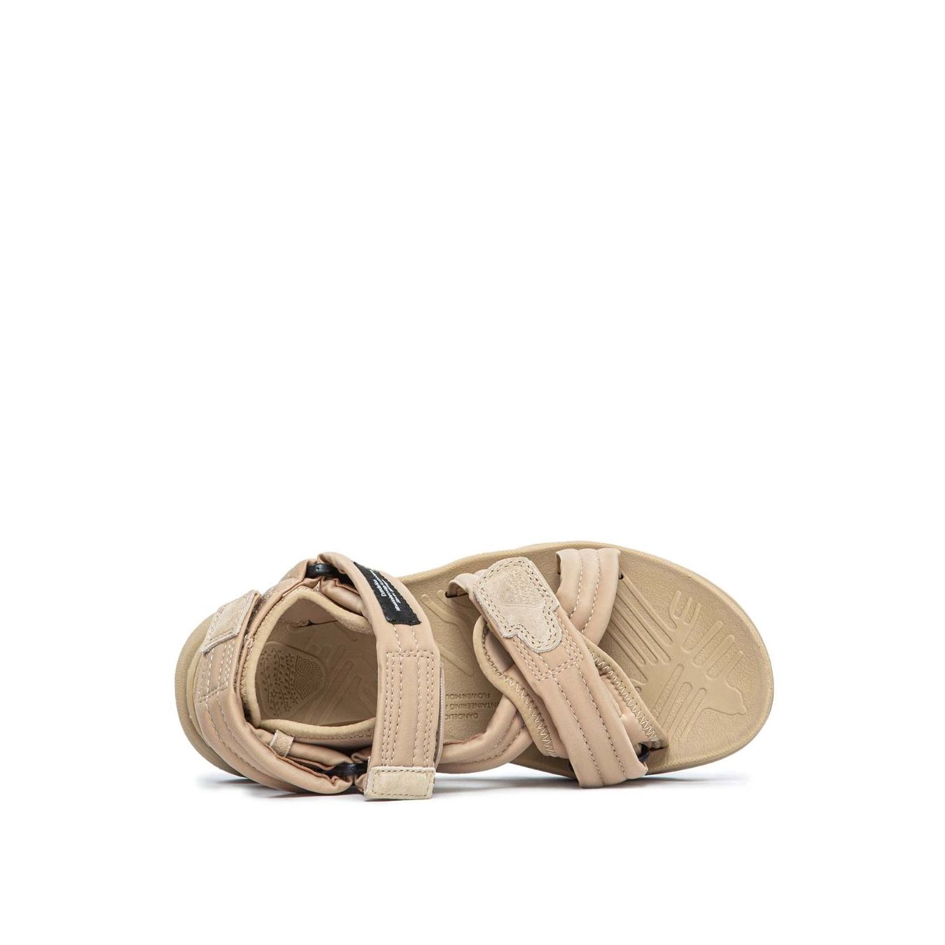 sandalo pelle beige nazca