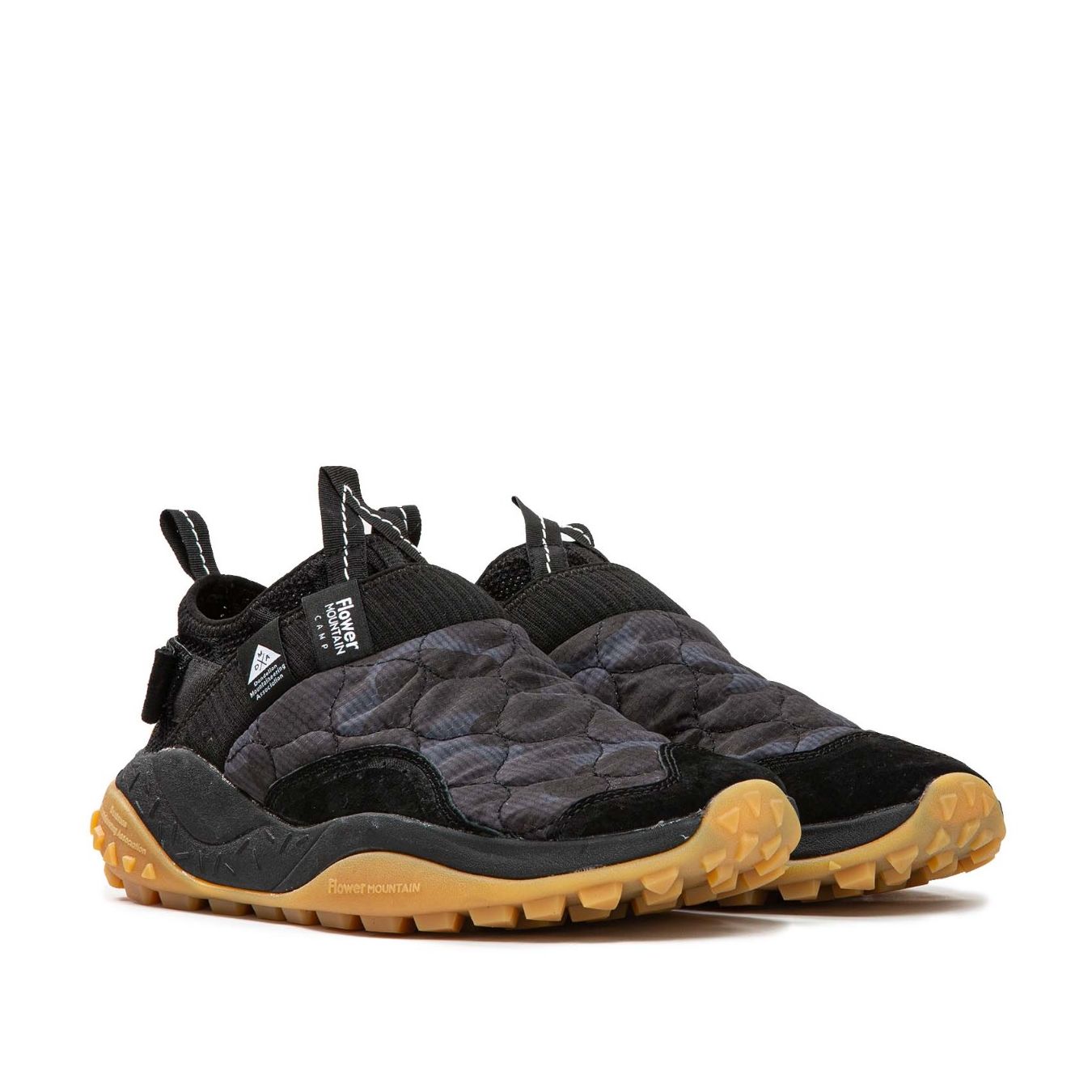 slipon camoscio nero