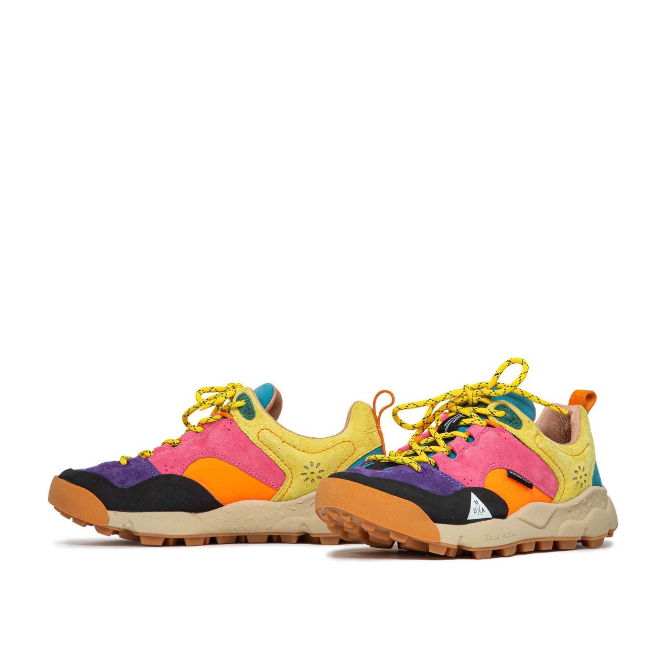 Sneakers Flower Mountain Back Country Uni Rossa Arancio