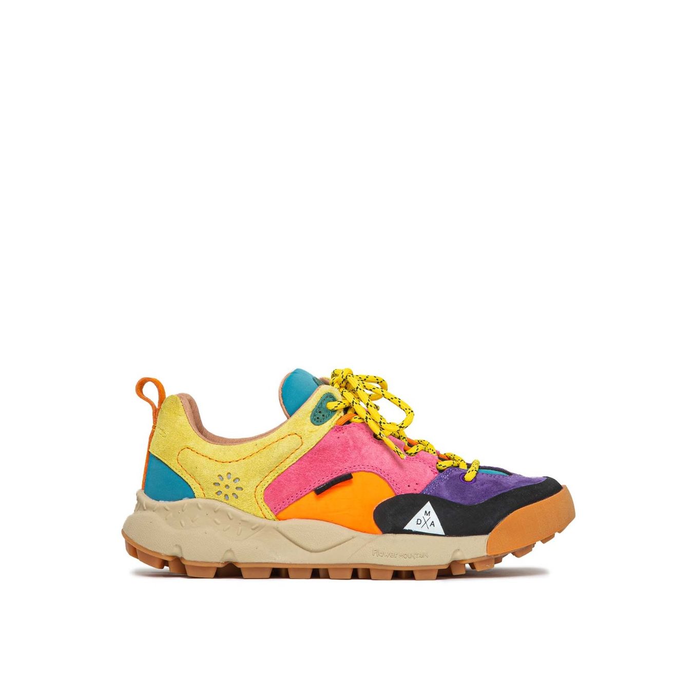 Sneakers Flower Mountain Back Country Uni Azzura Rossa Arancio