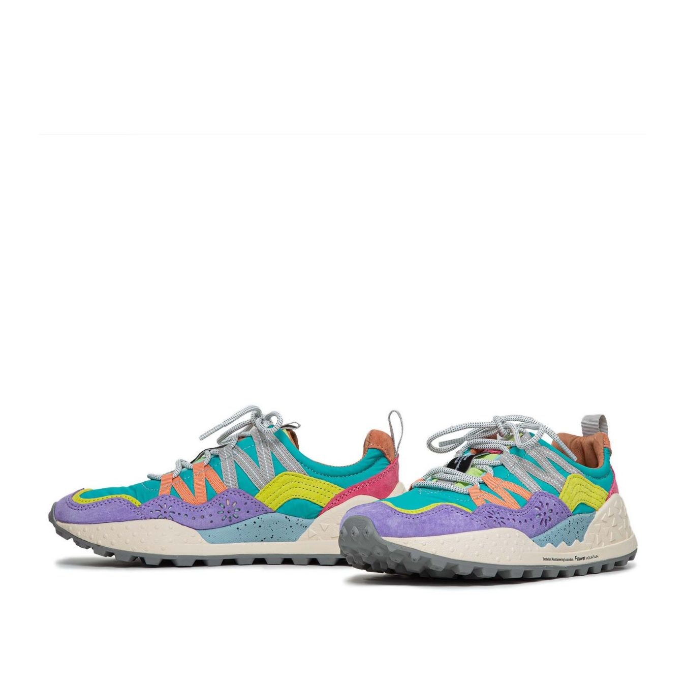 Sneakers Flower Mountain Washi Lilla Verde