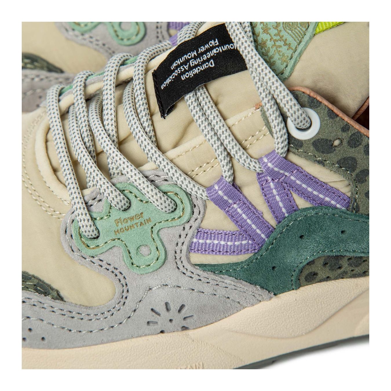 sneakers YAMANO 3 verdi lacci