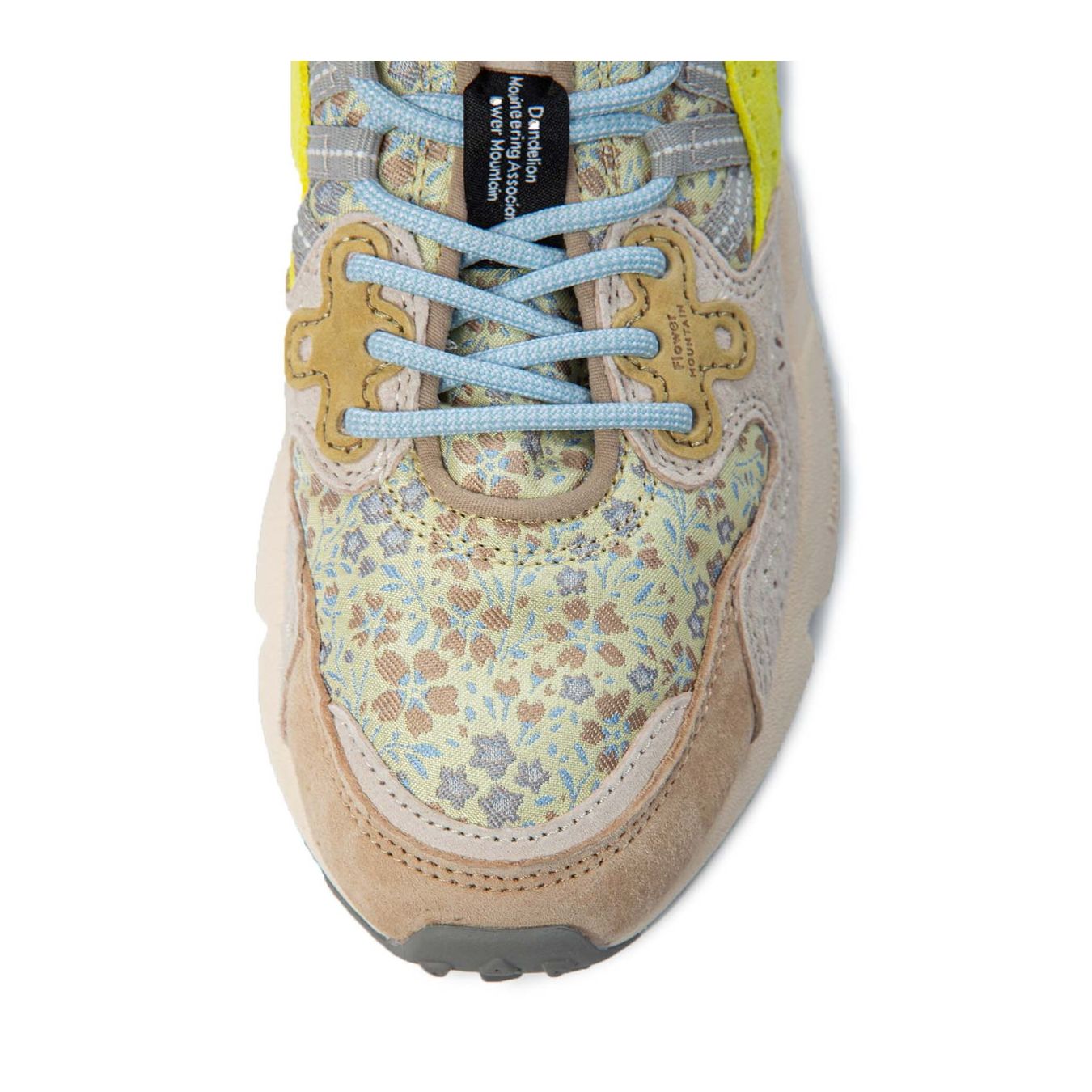 sneakers YAMANO gialle punta