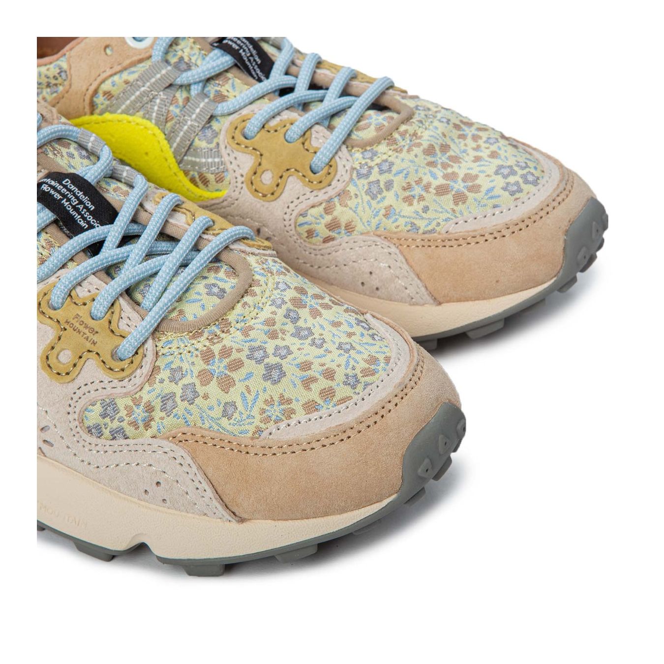 sneakers YAMANO gialle lacci