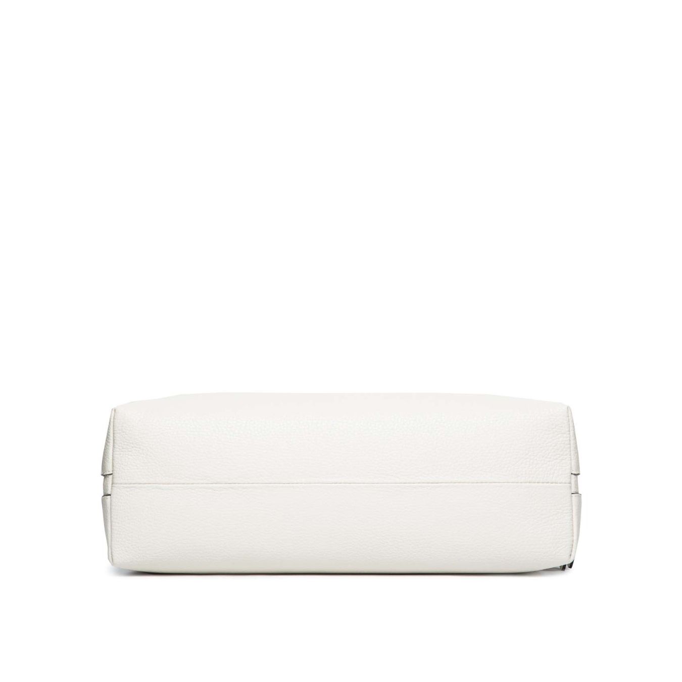 fondo borsa in pelle bianca alifa