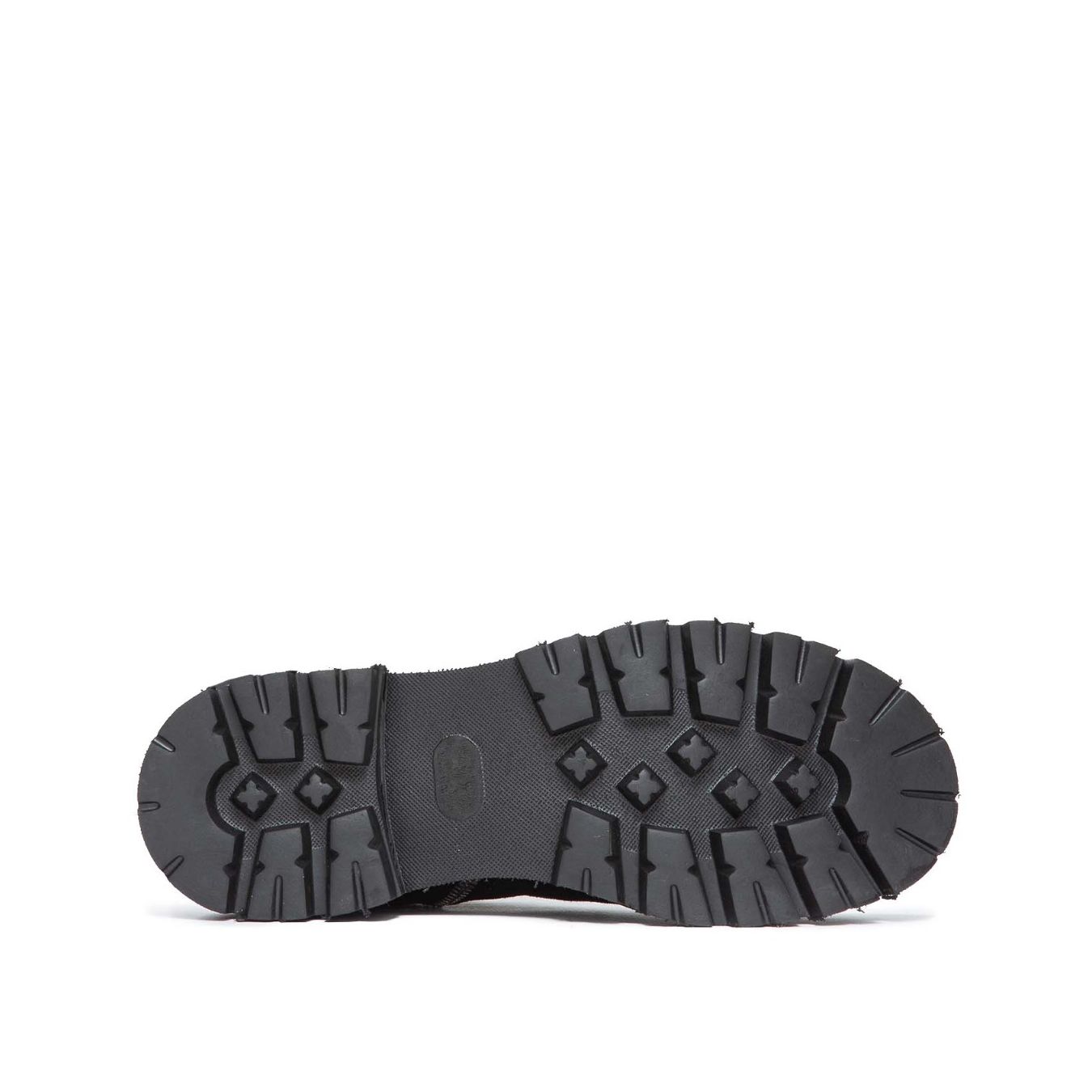 fondo anfibi in pelle nera