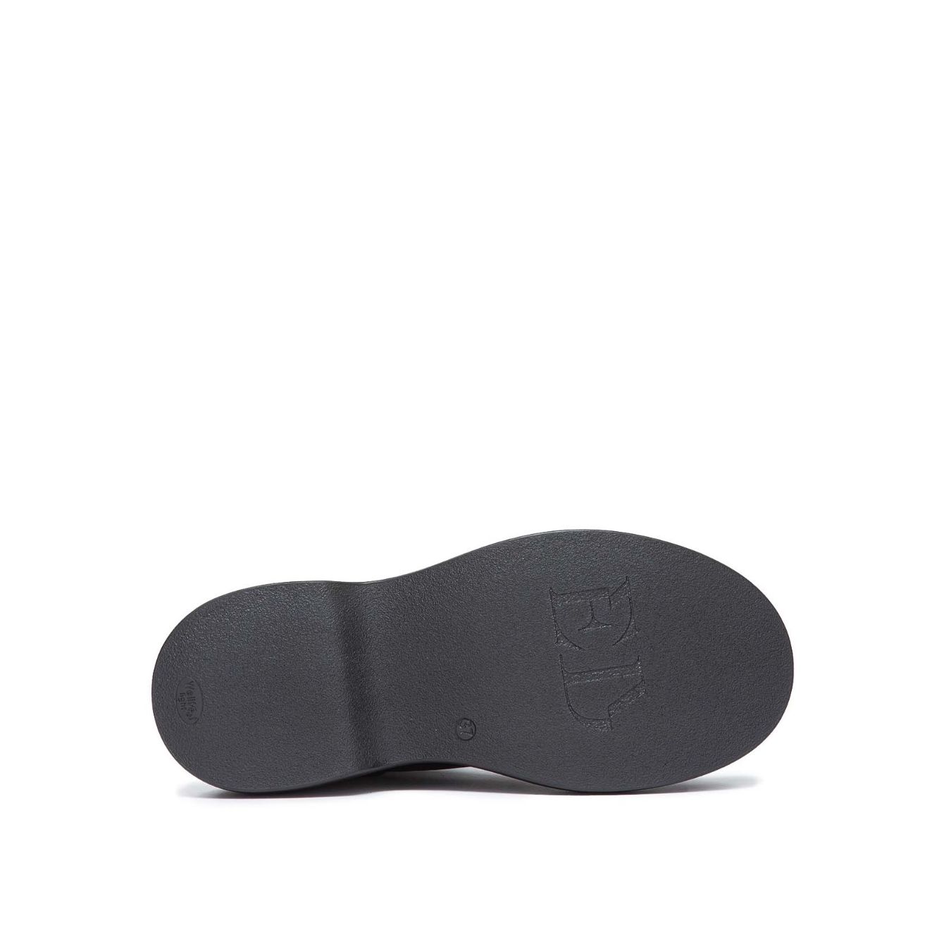 fondo antiscivolo biker pelle nera