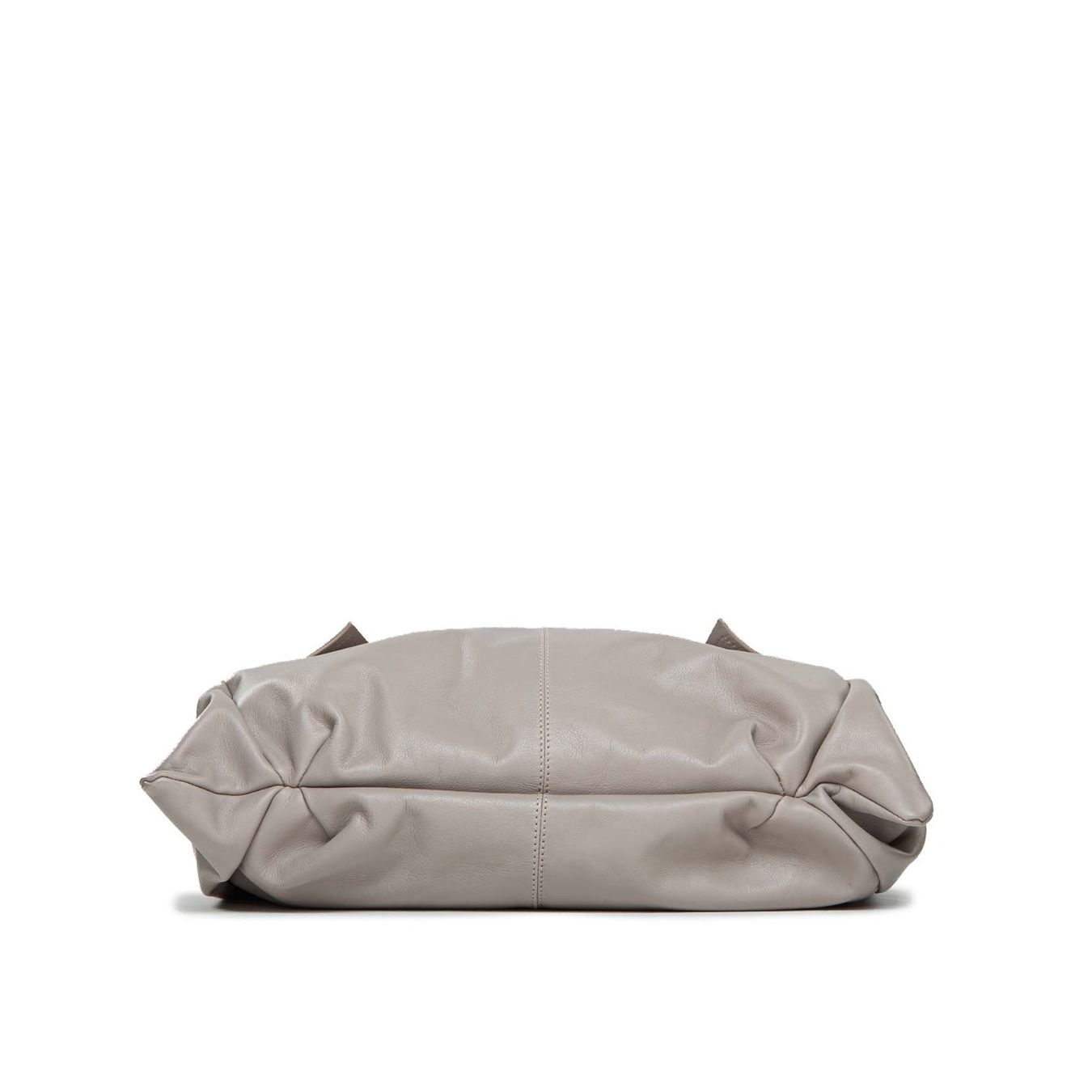 fondo Shopper Impuntatura Centrale Softy Grigio Perla